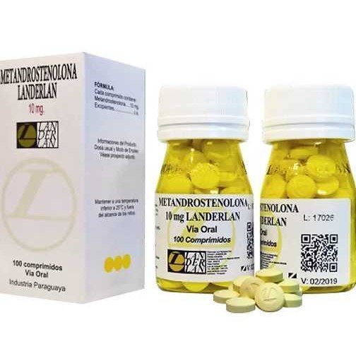 Metandrostenolona (Dianabol 100cmp/10mg) Landerlan