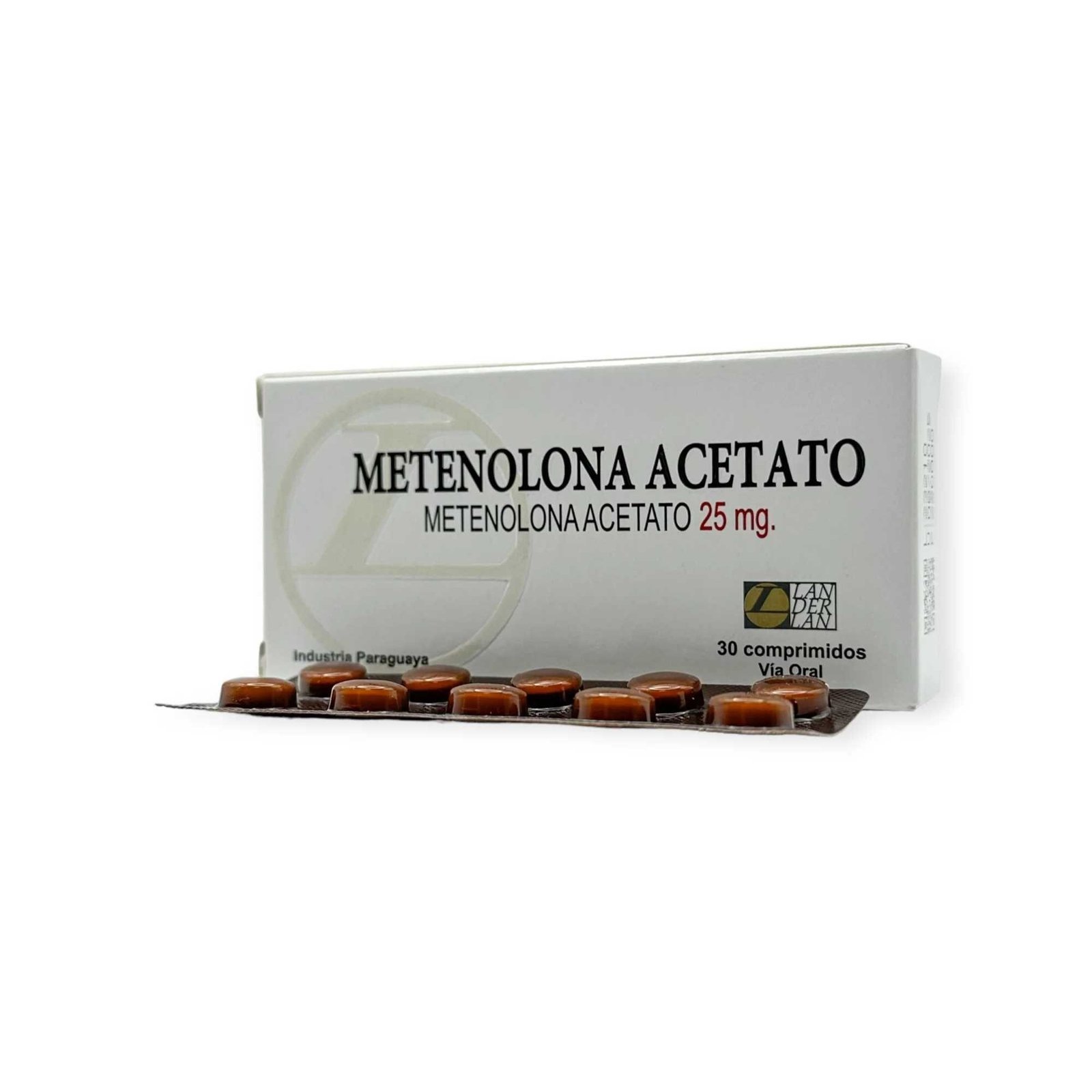 Metenolona Acetato (Primobolan oral 30cmp/25mg) Landerlan