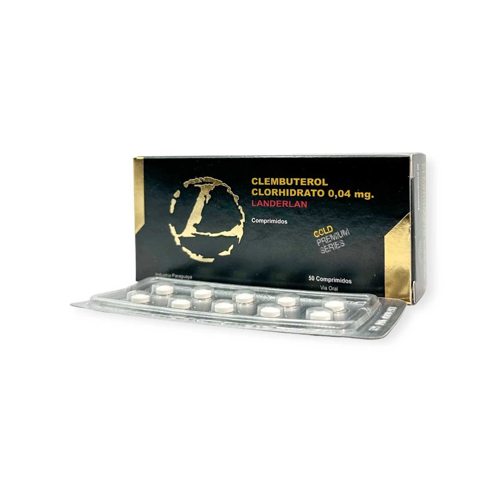 Clembuterol Clorhidrato (50cmp/40mcg) Landerlan Gold