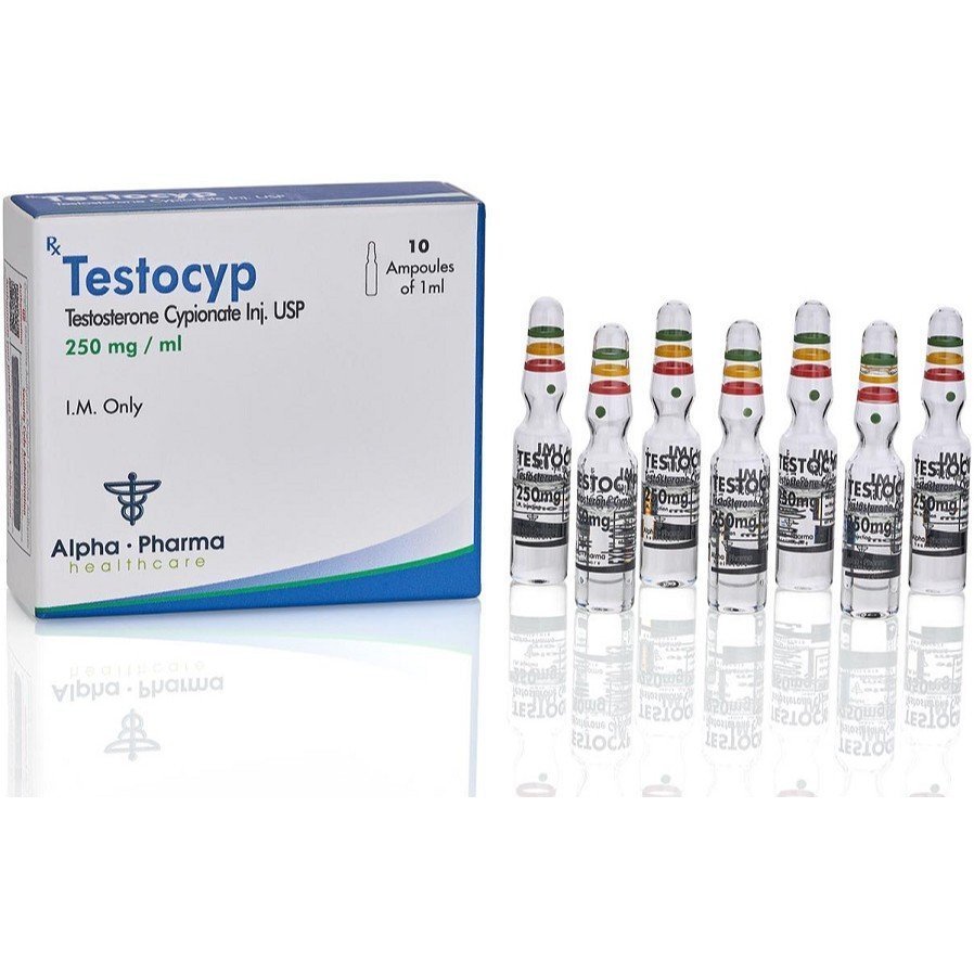 Testocyp (Cipionato 250mg/10ml) Alpha Pharma