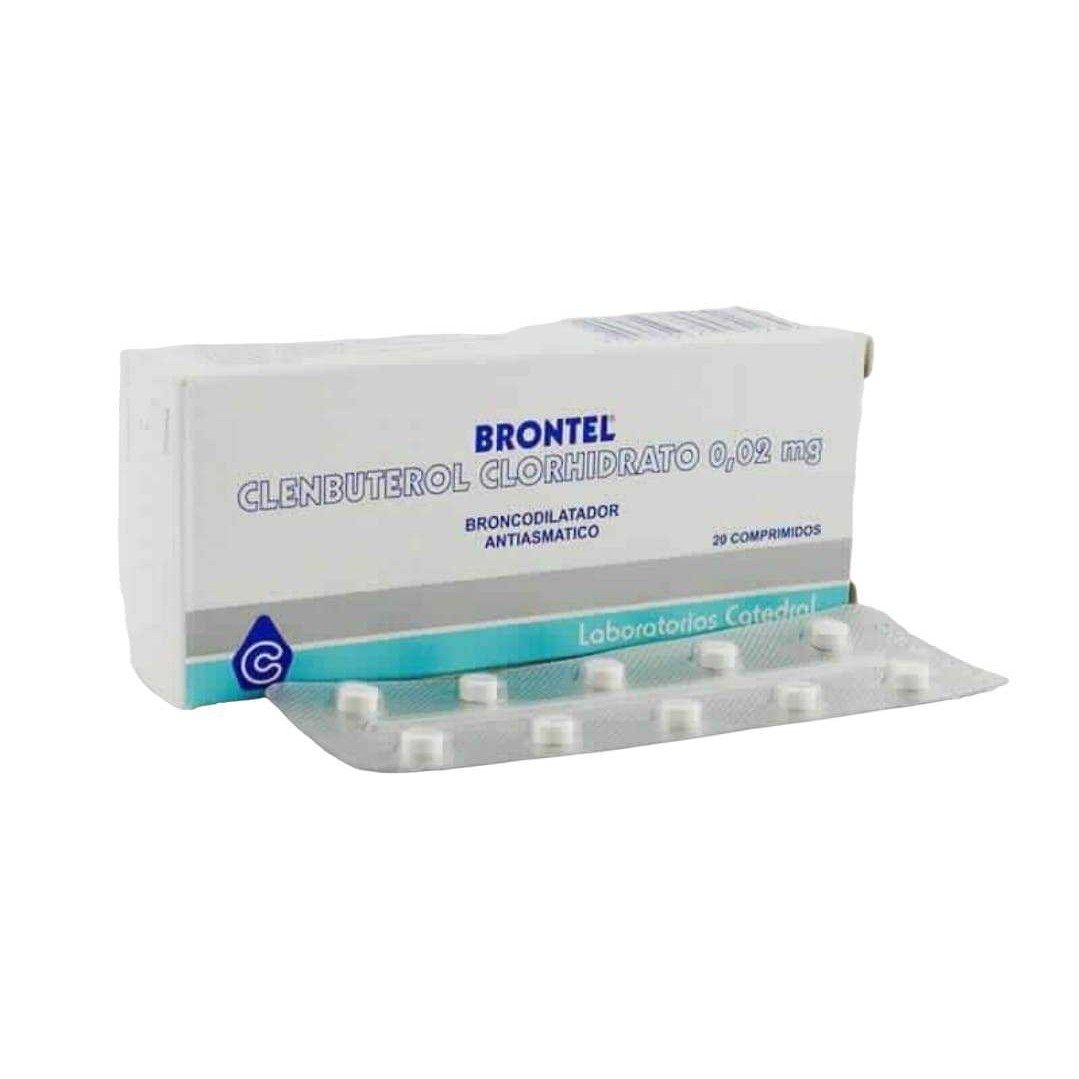 Brontel (Clembuterol 20cmp/20mcg) Catedral