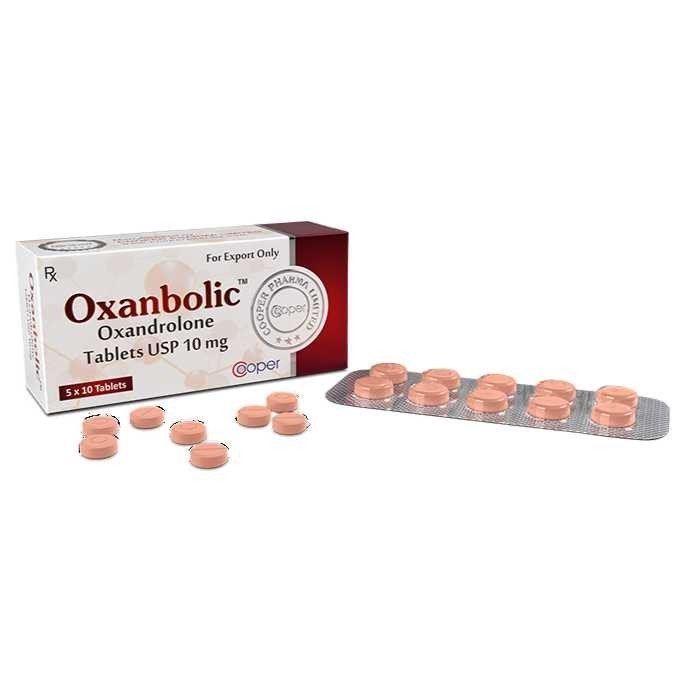 Oxanbolic (Oxandrolona 50cmp/10mg) Cooper Pharma