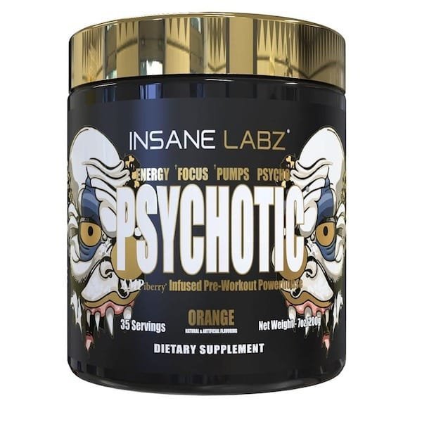 Insane Labz Pré-treino Psychotic Gold 35 Doses