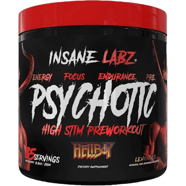Insane Labz Pré-treino Psychotic Hellboy 35 Doses