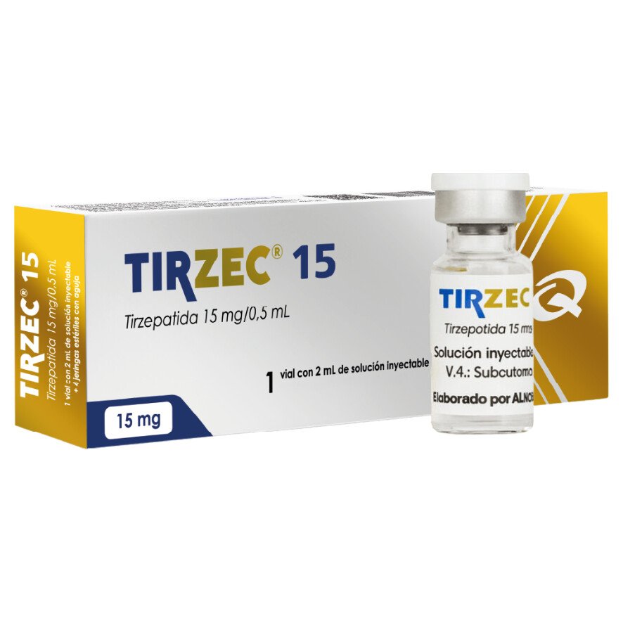 Tirzec 15mg | 01 Ampolla | 04 Dosis | 2ml